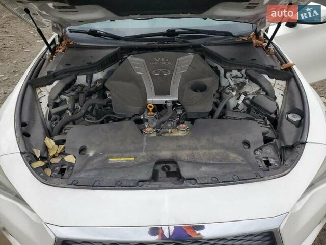 Белый Инфинити Q60, объемом двигателя 3 л и пробегом 83 тыс. км за 5000 $, фото 10 на Automoto.ua