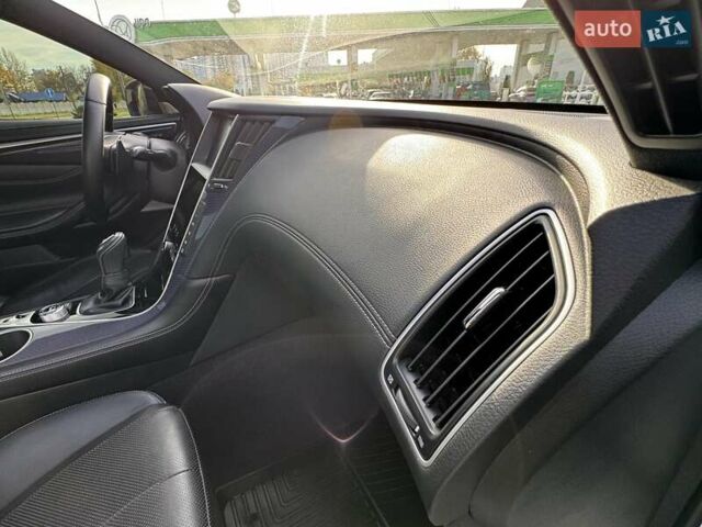 Белый Инфинити Q60, объемом двигателя 3 л и пробегом 85 тыс. км за 26500 $, фото 96 на Automoto.ua