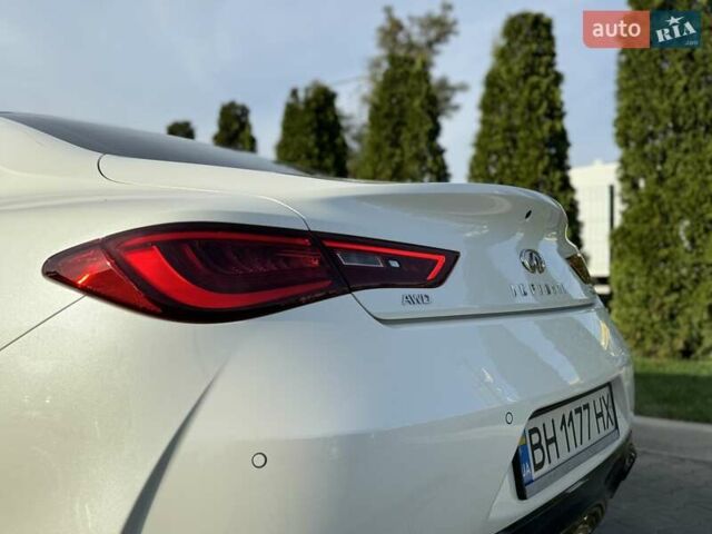 Белый Инфинити Q60, объемом двигателя 3 л и пробегом 85 тыс. км за 26500 $, фото 54 на Automoto.ua