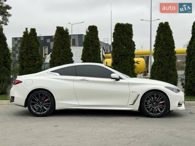Белый Инфинити Q60, объемом двигателя 3 л и пробегом 85 тыс. км за 27500 $, фото 8 на Automoto.ua