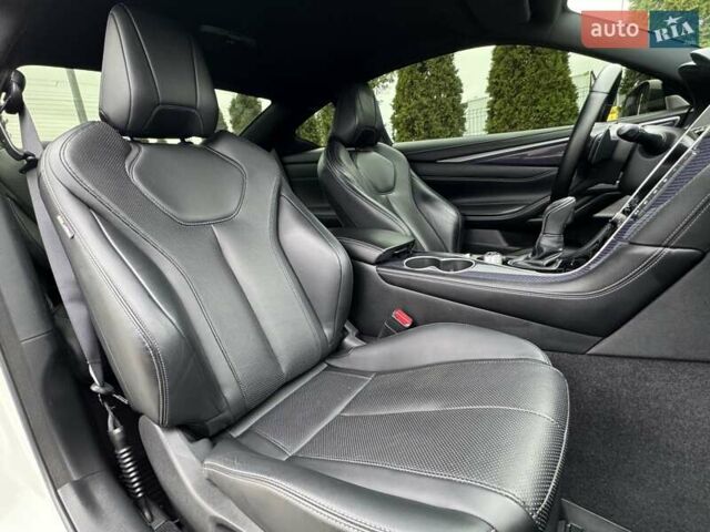 Белый Инфинити Q60, объемом двигателя 3 л и пробегом 85 тыс. км за 27500 $, фото 68 на Automoto.ua