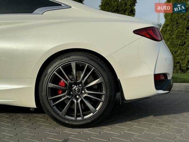 Белый Инфинити Q60, объемом двигателя 3 л и пробегом 85 тыс. км за 26500 $, фото 110 на Automoto.ua