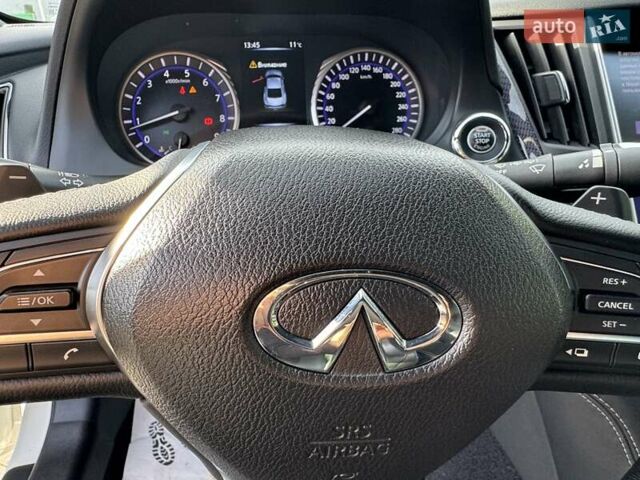 Белый Инфинити Q60, объемом двигателя 3 л и пробегом 85 тыс. км за 26500 $, фото 65 на Automoto.ua