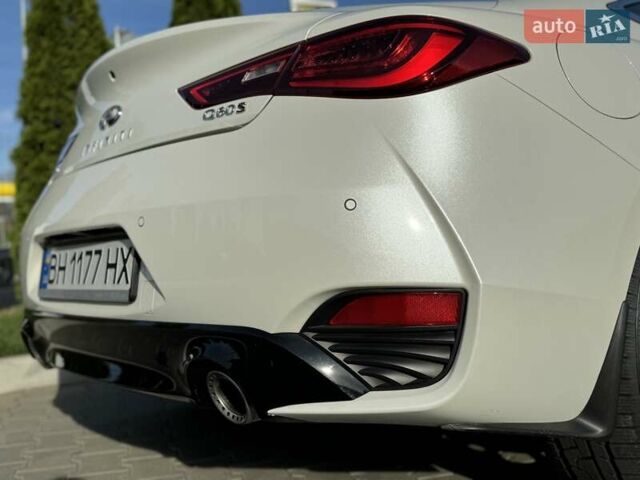 Белый Инфинити Q60, объемом двигателя 3 л и пробегом 85 тыс. км за 26500 $, фото 28 на Automoto.ua