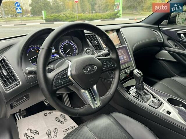 Белый Инфинити Q60, объемом двигателя 3 л и пробегом 85 тыс. км за 27500 $, фото 49 на Automoto.ua