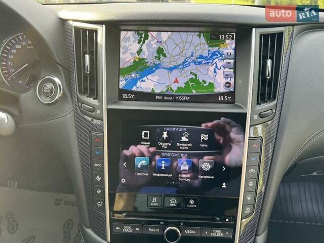 Белый Инфинити Q60, объемом двигателя 3 л и пробегом 85 тыс. км за 26500 $, фото 90 на Automoto.ua