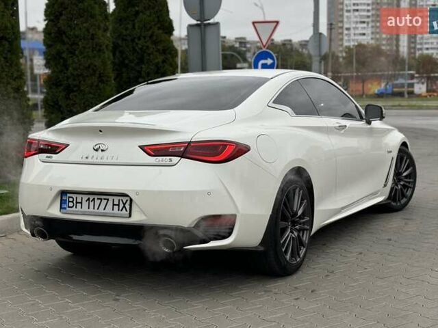 Белый Инфинити Q60, объемом двигателя 3 л и пробегом 85 тыс. км за 27500 $, фото 11 на Automoto.ua