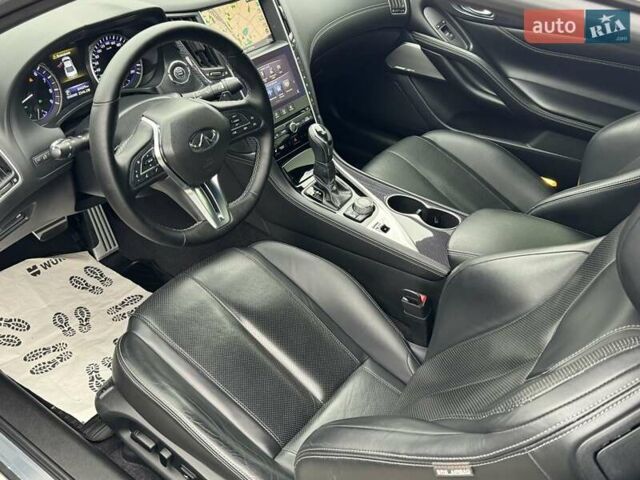 Белый Инфинити Q60, объемом двигателя 3 л и пробегом 85 тыс. км за 27500 $, фото 48 на Automoto.ua