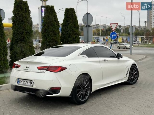 Белый Инфинити Q60, объемом двигателя 3 л и пробегом 85 тыс. км за 27500 $, фото 10 на Automoto.ua