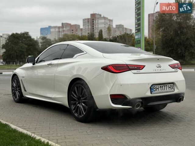 Белый Инфинити Q60, объемом двигателя 3 л и пробегом 85 тыс. км за 27500 $, фото 21 на Automoto.ua
