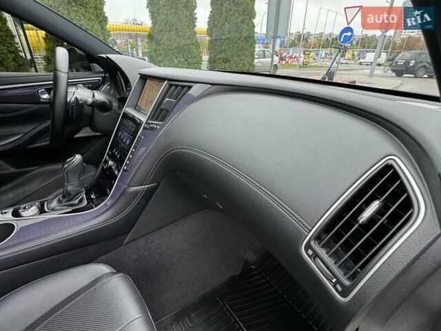 Белый Инфинити Q60, объемом двигателя 3 л и пробегом 85 тыс. км за 27500 $, фото 73 на Automoto.ua