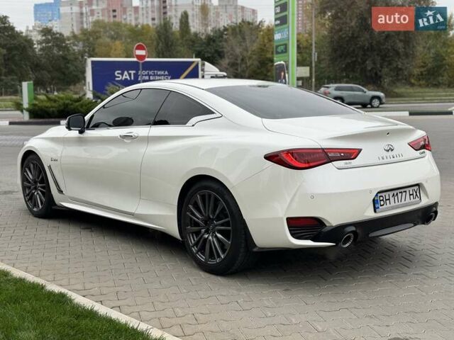 Белый Инфинити Q60, объемом двигателя 3 л и пробегом 85 тыс. км за 27500 $, фото 22 на Automoto.ua