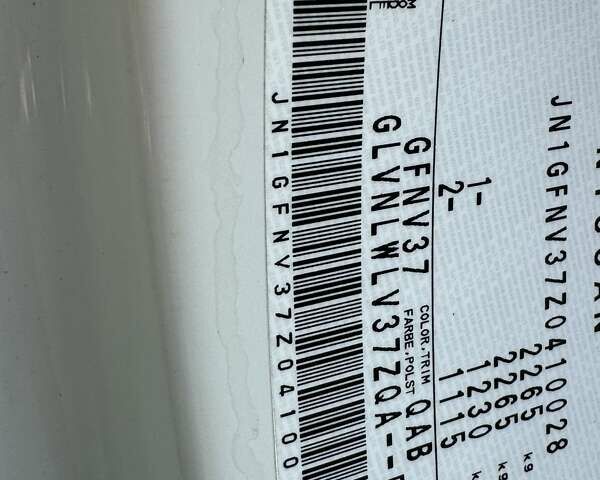 Белый Инфинити Q60, объемом двигателя 3 л и пробегом 85 тыс. км за 26500 $, фото 100 на Automoto.ua