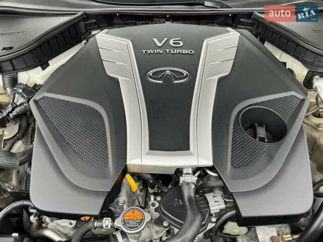 Белый Инфинити Q60, объемом двигателя 3 л и пробегом 85 тыс. км за 27500 $, фото 90 на Automoto.ua