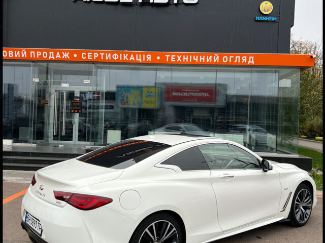 Білий Інфініті Q60, об'ємом двигуна 2 л та пробігом 62 тис. км за 20000 $, фото 2 на Automoto.ua