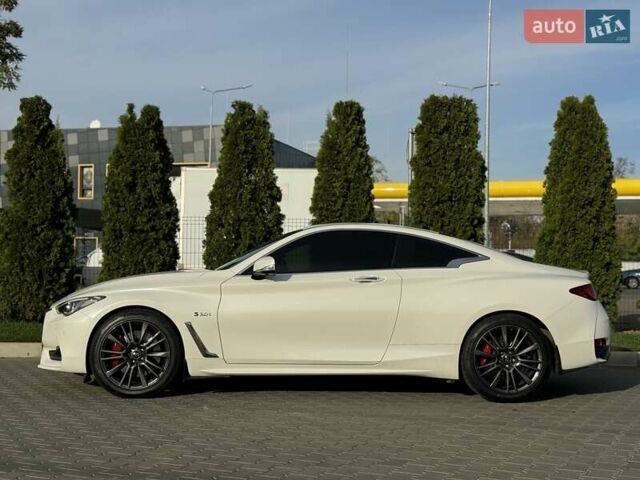 Белый Инфинити Q60, объемом двигателя 3 л и пробегом 85 тыс. км за 26500 $, фото 79 на Automoto.ua