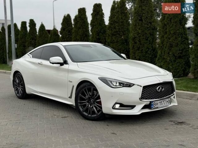 Белый Инфинити Q60, объемом двигателя 3 л и пробегом 85 тыс. км за 27500 $, фото 5 на Automoto.ua