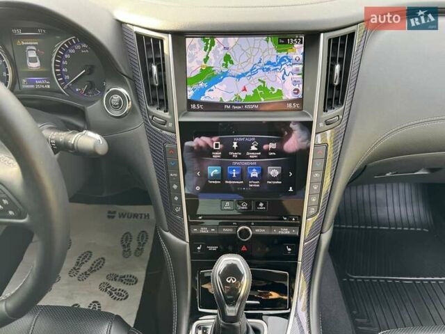 Белый Инфинити Q60, объемом двигателя 3 л и пробегом 85 тыс. км за 26500 $, фото 91 на Automoto.ua