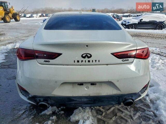 Белый Инфинити Q60, объемом двигателя 3 л и пробегом 99 тыс. км за 5000 $, фото 5 на Automoto.ua