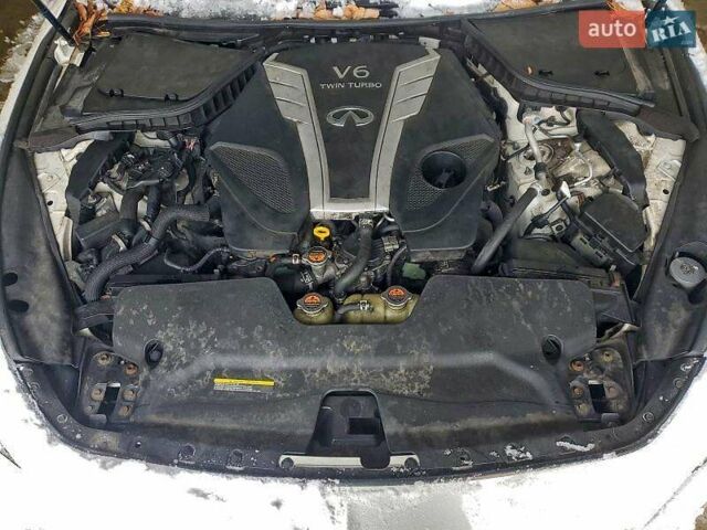 Белый Инфинити Q60, объемом двигателя 3 л и пробегом 99 тыс. км за 5000 $, фото 10 на Automoto.ua