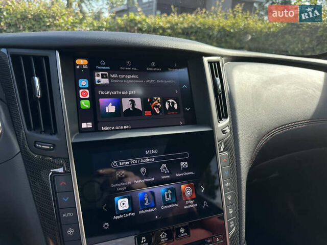 Белый Инфинити Q60, объемом двигателя 3 л и пробегом 60 тыс. км за 25500 $, фото 5 на Automoto.ua