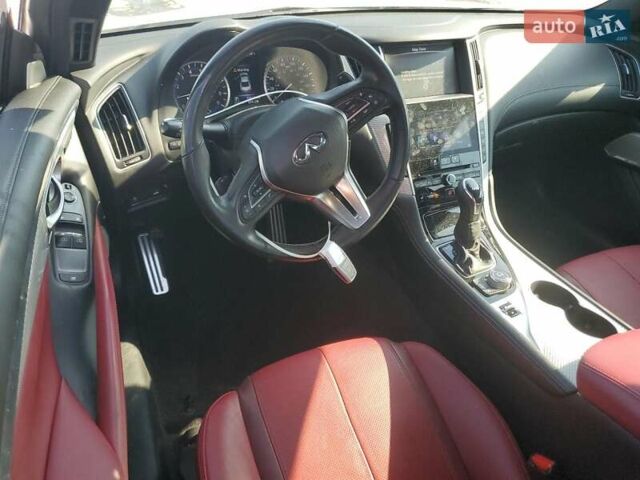 Белый Инфинити Q60, объемом двигателя 3 л и пробегом 96 тыс. км за 5800 $, фото 6 на Automoto.ua