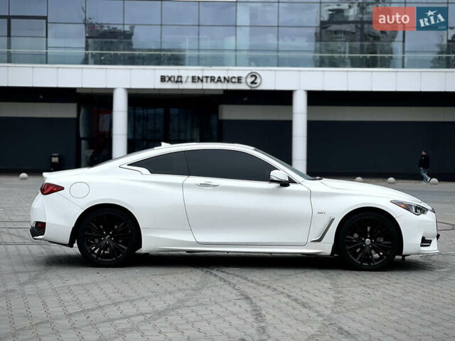 Белый Инфинити Q60, объемом двигателя 3 л и пробегом 36 тыс. км за 23000 $, фото 19 на Automoto.ua