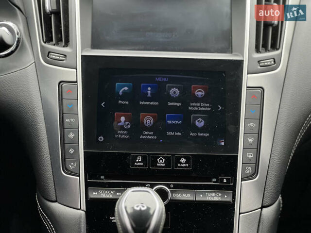 Белый Инфинити Q60, объемом двигателя 3 л и пробегом 36 тыс. км за 23000 $, фото 51 на Automoto.ua