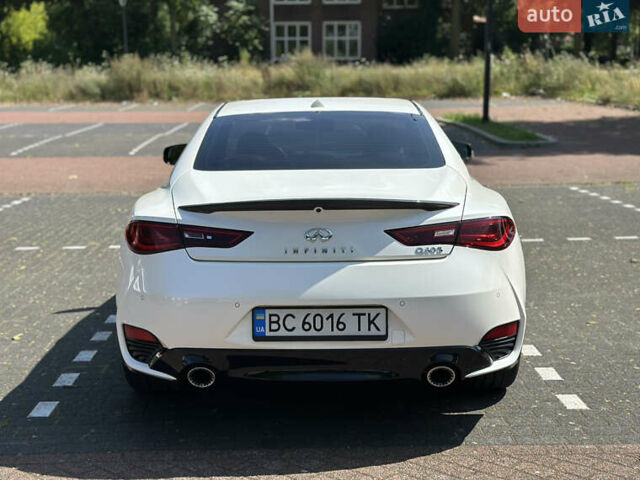 Белый Инфинити Q60, объемом двигателя 3 л и пробегом 60 тыс. км за 25500 $, фото 6 на Automoto.ua
