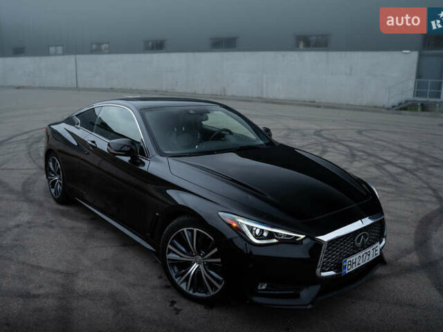 Черный Инфинити Q60, объемом двигателя 3 л и пробегом 85 тыс. км за 20800 $, фото 2 на Automoto.ua