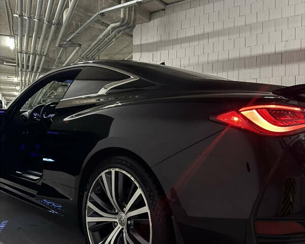 Черный Инфинити Q60, объемом двигателя 3 л и пробегом 83 тыс. км за 22500 $, фото 3 на Automoto.ua