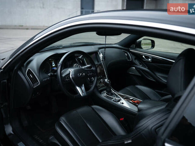 Черный Инфинити Q60, объемом двигателя 3 л и пробегом 85 тыс. км за 20800 $, фото 15 на Automoto.ua