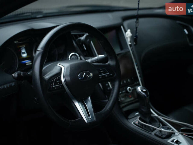 Черный Инфинити Q60, объемом двигателя 3 л и пробегом 85 тыс. км за 20800 $, фото 16 на Automoto.ua