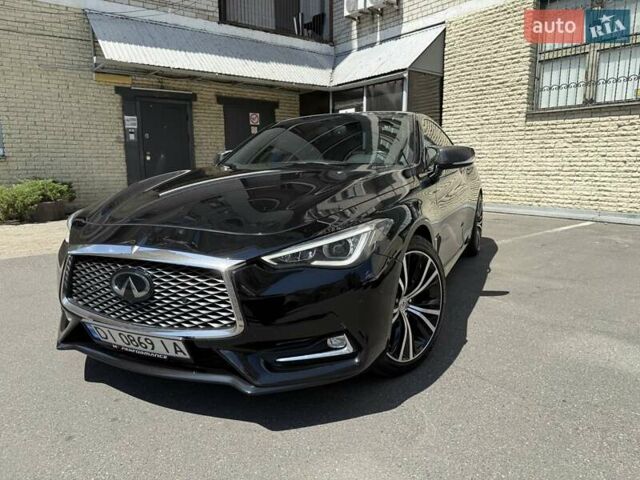 Черный Инфинити Q60, объемом двигателя 3 л и пробегом 117 тыс. км за 19900 $, фото 1 на Automoto.ua