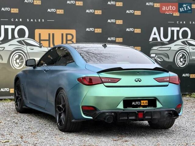 Черный Инфинити Q60, объемом двигателя 1.99 л и пробегом 112 тыс. км за 16500 $, фото 4 на Automoto.ua