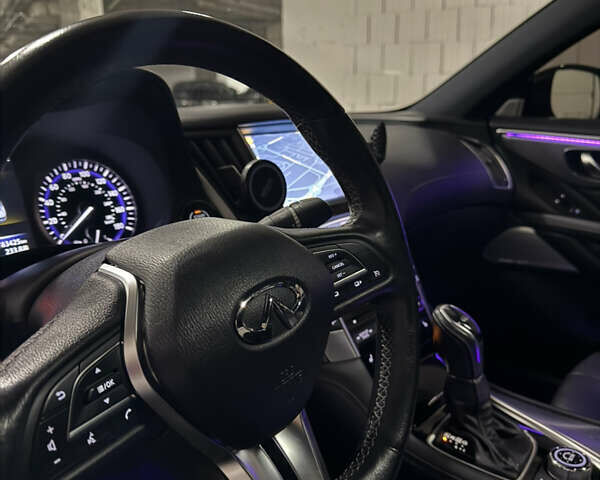 Черный Инфинити Q60, объемом двигателя 3 л и пробегом 83 тыс. км за 22500 $, фото 13 на Automoto.ua