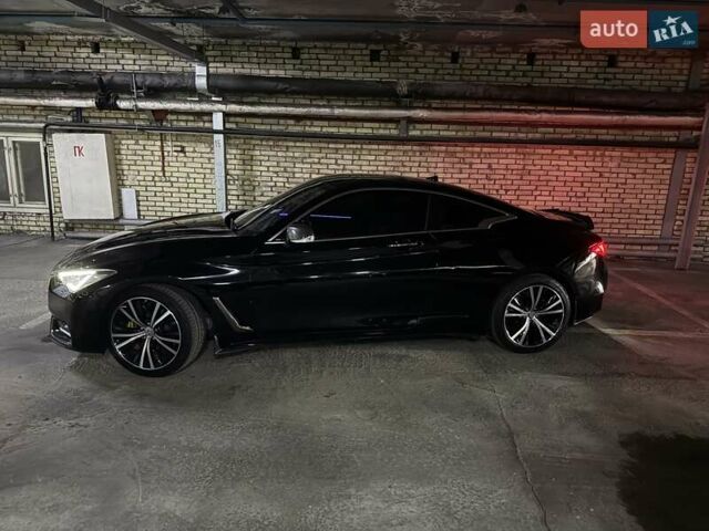 Черный Инфинити Q60, объемом двигателя 3 л и пробегом 117 тыс. км за 19900 $, фото 3 на Automoto.ua