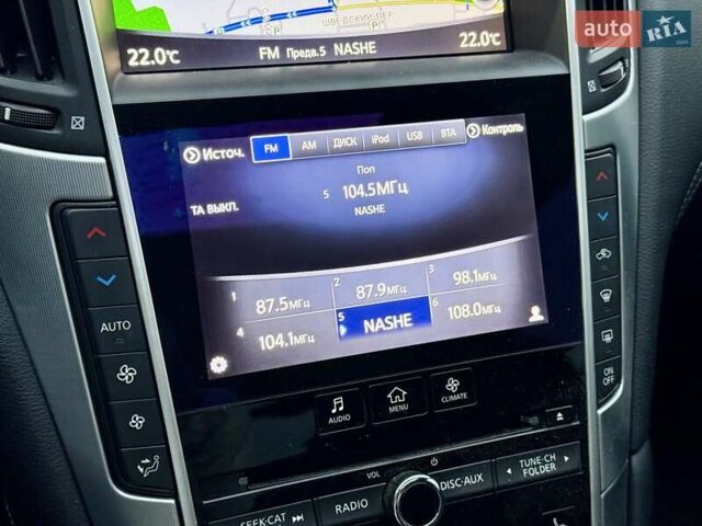 Черный Инфинити Q60, объемом двигателя 1.99 л и пробегом 112 тыс. км за 16500 $, фото 16 на Automoto.ua