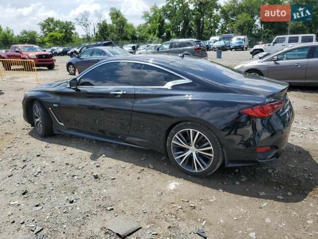 Черный Инфинити Q60, объемом двигателя 3 л и пробегом 140 тыс. км за 5100 $, фото 1 на Automoto.ua