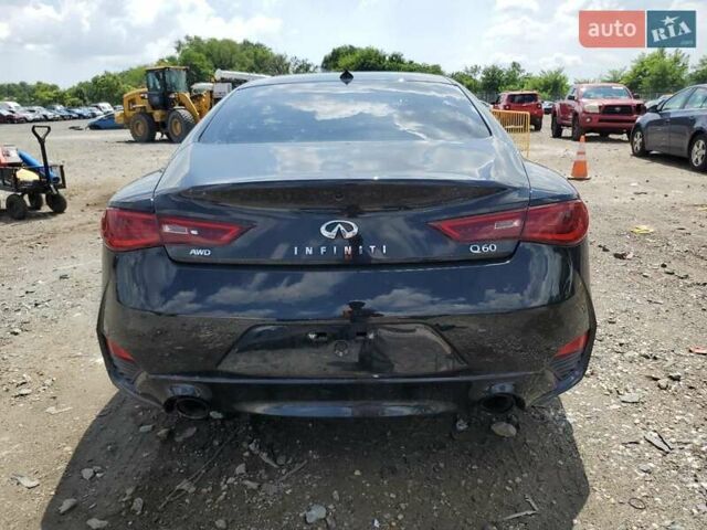 Черный Инфинити Q60, объемом двигателя 3 л и пробегом 140 тыс. км за 5100 $, фото 5 на Automoto.ua