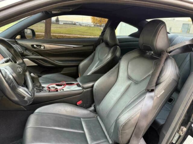 Черный Инфинити Q60, объемом двигателя 3 л и пробегом 61 тыс. км за 4500 $, фото 9 на Automoto.ua