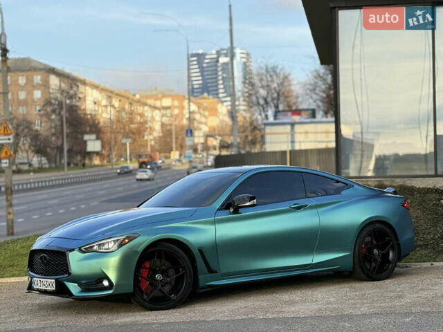 Черный Инфинити Q60, объемом двигателя 1.99 л и пробегом 113 тыс. км за 21000 $, фото 1 на Automoto.ua