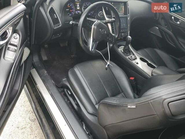 Черный Инфинити Q60, объемом двигателя 3 л и пробегом 140 тыс. км за 5100 $, фото 7 на Automoto.ua