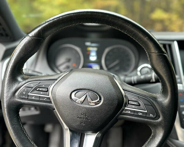 Черный Инфинити Q60, объемом двигателя 1.99 л и пробегом 92 тыс. км за 21500 $, фото 8 на Automoto.ua