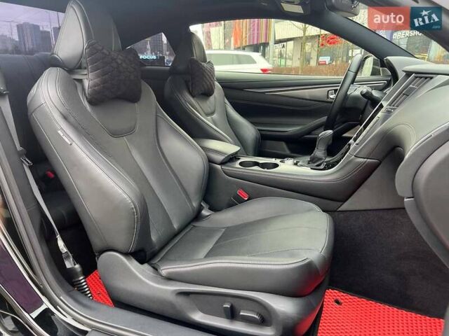 Черный Инфинити Q60, объемом двигателя 3 л и пробегом 72 тыс. км за 23990 $, фото 14 на Automoto.ua