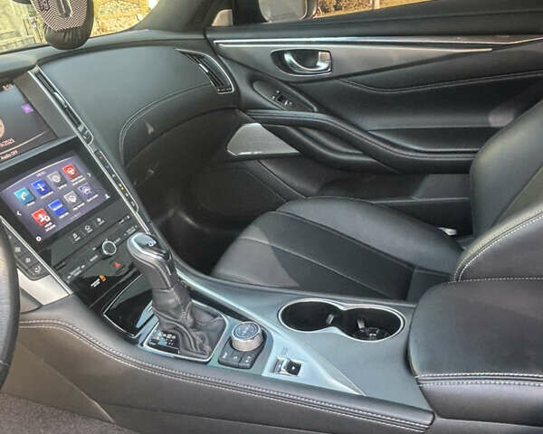 Чорний Інфініті Q60, об'ємом двигуна 3 л та пробігом 99 тис. км за 22150 $, фото 17 на Automoto.ua