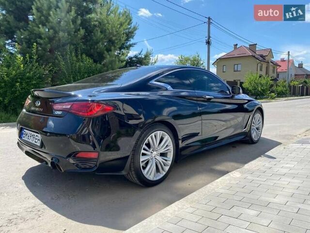 Чорний Інфініті Q60, об'ємом двигуна 1.99 л та пробігом 80 тис. км за 21000 $, фото 1 на Automoto.ua