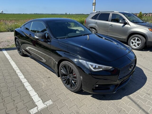 Чорний Інфініті Q60, об'ємом двигуна 3 л та пробігом 70 тис. км за 24000 $, фото 1 на Automoto.ua