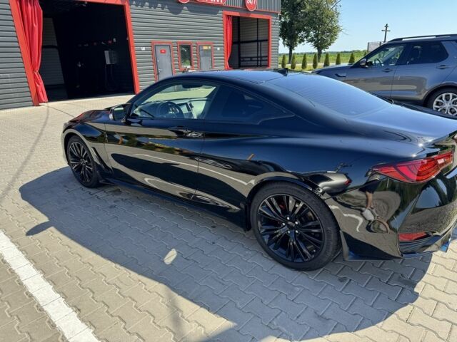 Чорний Інфініті Q60, об'ємом двигуна 3 л та пробігом 70 тис. км за 24000 $, фото 4 на Automoto.ua