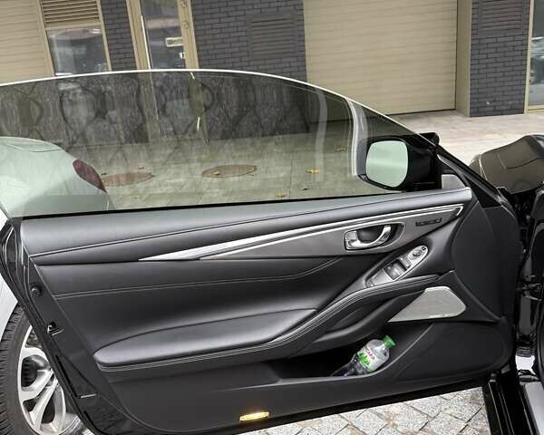 Черный Инфинити Q60, объемом двигателя 3 л и пробегом 55 тыс. км за 27500 $, фото 8 на Automoto.ua